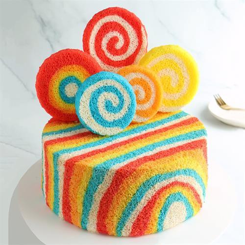 Groovy Chiffon Cake